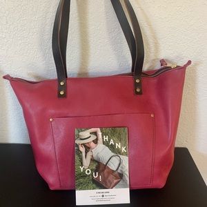 Portland Leather Tote Bag